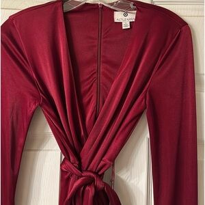 Altuzarra for Target satin wrap dress